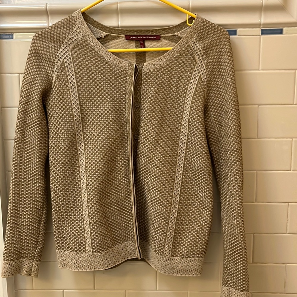 Comptoir des Cotonniers sparkly cardigan